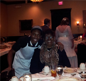 T. Sneed & Miller Career Academy Asst. Principal Ms. Shead at Maggiano's 2015 